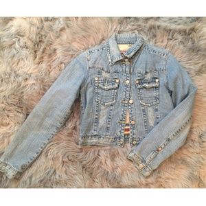 Jean jacket size small